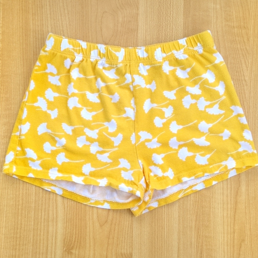 DVF & GapKids yellow freesia shorts